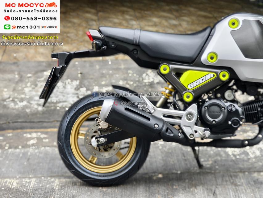 Msx Grom abs 2022 วิ่ง10000โล รถบ้านแท้ไม่ใช่รถประมูล เครื่งท่อเดิมชุดสีสวย มีเล่มชุดโอนครบ  No1137 14