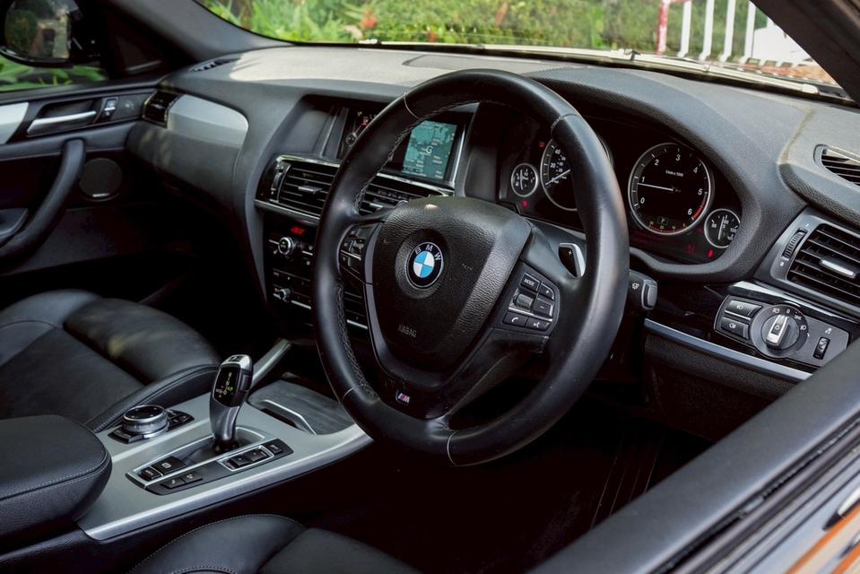 (แจ้งรหัสรถ CBL9641) BMW X4 xDrive20d M Sport F26 AT 2014 รูปที่ 12