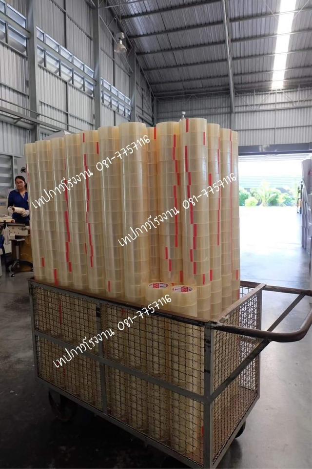 โอพีพีเทป เทปใส เทปขุ่น เทปกาวโรงงาน 081-7757116 2