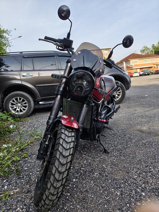 Benelli leoncino500 เปลี่ยนหม้อน้ำ,ปั๊มติ๊ก,น้ำมันเครื่อง,กรอง,ยางรองโซ่ใหม่แล้วใช้ยาวๆได้เลย แถมยางหน้า1เส้น รูปที่ 2