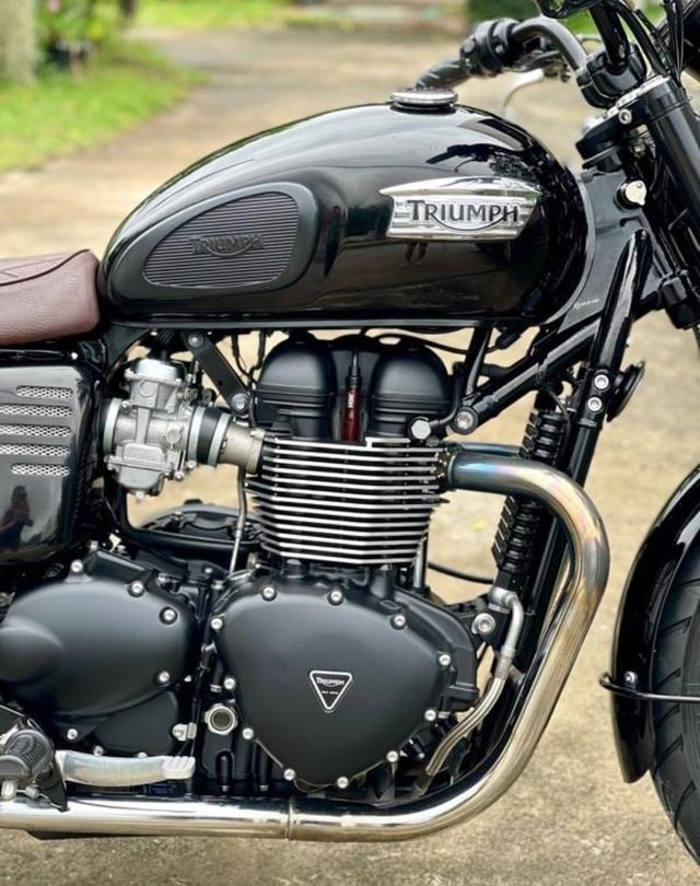 Triumph Bonneville T100 Black สภาพดีใช้งานยาวๆ 6