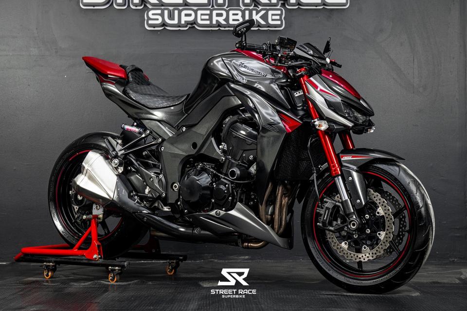 KAWASAKI Z1000 2016 สีแดงดำ รถสวยไมล์น้อย