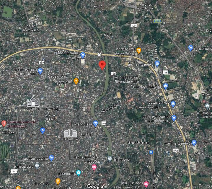 5 นาที โลตัสคำเที่ยง ที่ดินใจกลางเมืองใกล้แม่น้ำปิง 298 ตร.วา ต.ป่าตัน อ.เมือง จ.เชียงใหม่ 2