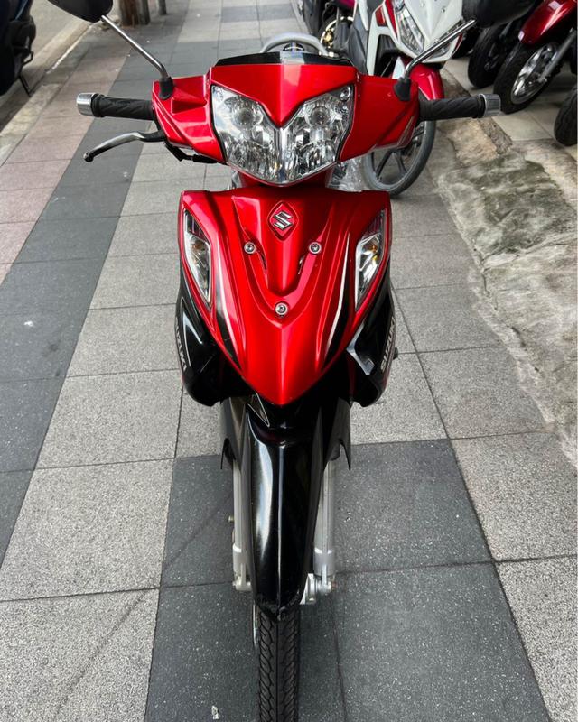 Suzuki Shogun 125 Fi ปี 2010 สีแดง