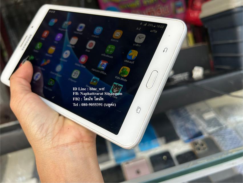 Samsung Tab A (6) 7นิ้ว  ใส่ซิมโทรได้ 4G ใช้งานปกติ ได้ทุกซิมแบตดี รูปที่ 5