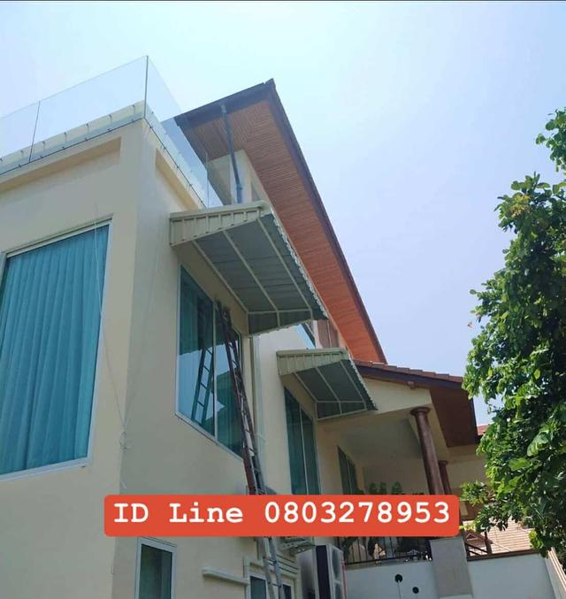 ช่างโครงหลังคากันสาดจังหวัดชุมพรโทร  0854574249ไอดีไลน์0854574249