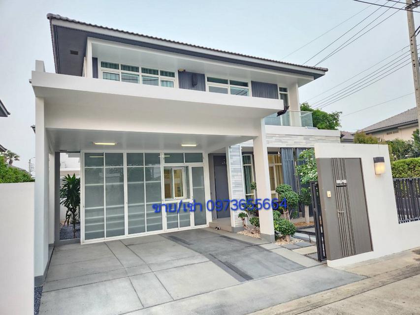 โครงการ มัณฑนา ราชพฤกษ์-สะพานมหาเจษฎาบดินทร์ฯ บ้านเดี่ยว 63.9 ตารางวา 4 นอน 4 น้ำ เฟอร์ Built-in