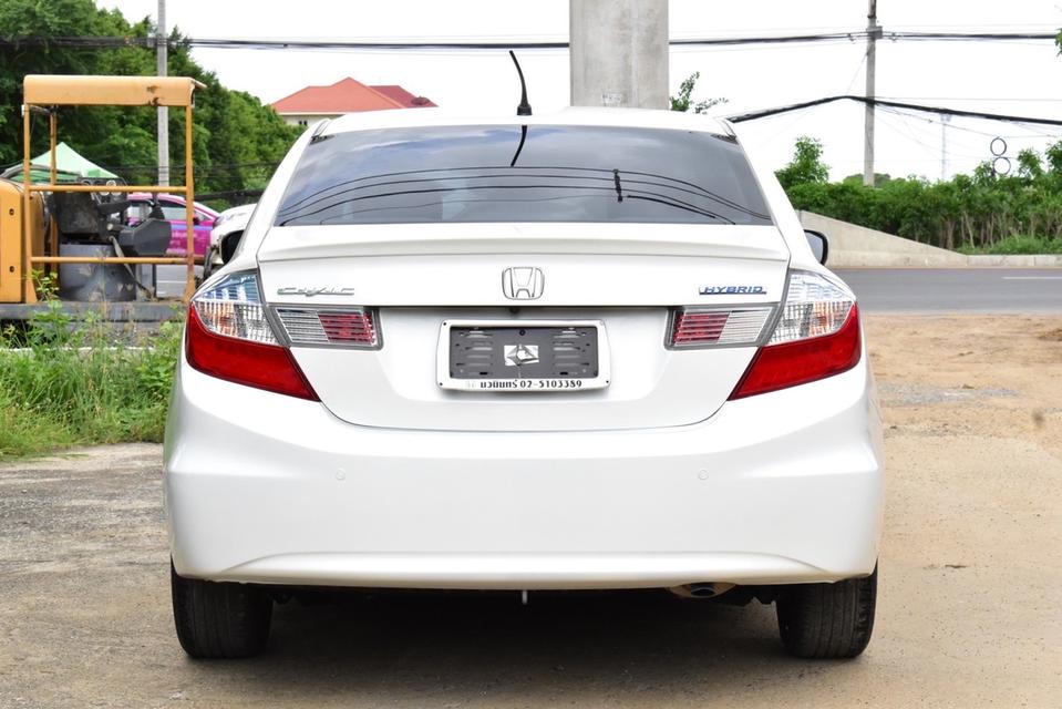 รหัสรถ PB53 HONDA CIVIC 1.5 HV AUTO 2014 เบนซิน+ไฟฟ้า 8