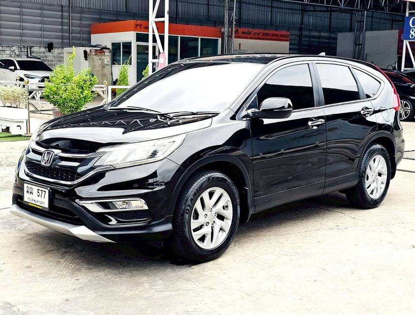 รหัสรถ SEZ577 Honda Cr-v 2.0 E 4WD (MNC) เกียร์ ออโต้ เบนซิน สี ดำ ปี 2015 2