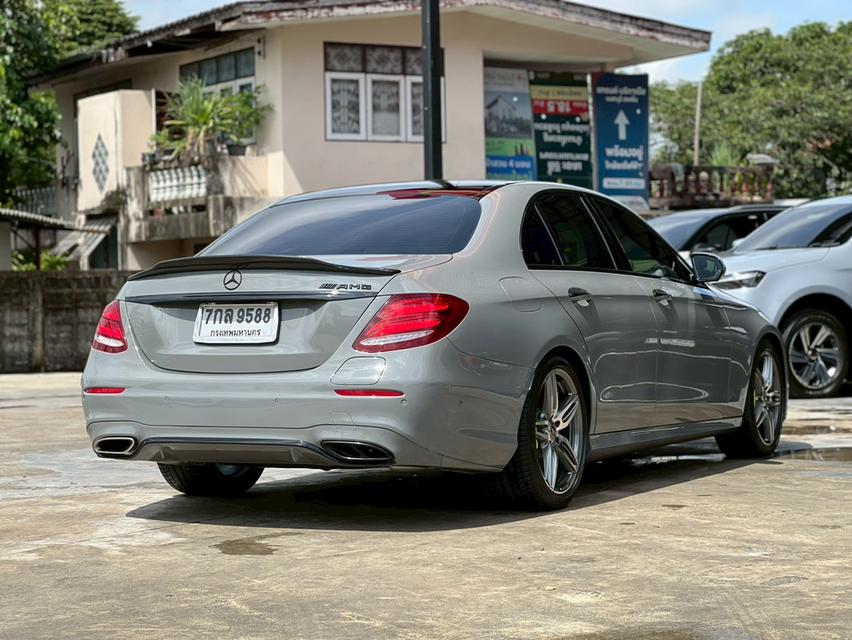 ปี 2018 BENZ E-CLASS, E350e 2.0 AMG DYNAMICโฉม W213 ปี16-24 สีเทา(สีเดิมสีดำ)ตัวท็อปสุดหลังคาซันรูฟ 6