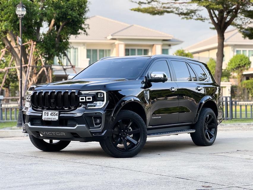 ✌️ Ford everest 2.0 Bi-Turbo Titanium+ 10AT 4×4  ปี2024 Top สุด ใช้น้อย 2 หมื่นโล พร้อมของแต่งเป็นแสน