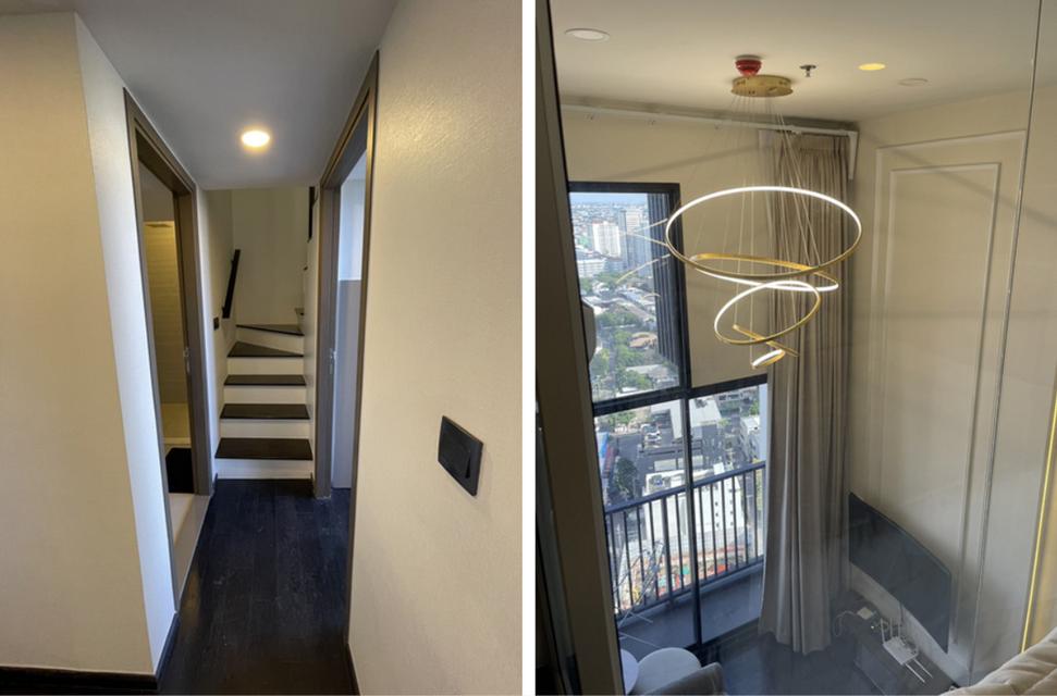 ให้เช่า หรือ ขาย Condo Park Origin Thonglor ใกล้ BTS ทองหล่อ Duplex 2 ชั้น 45 ตารางเมตร 2 ห้องนอน ชั้น30 ตึก C ตกแต่งครบ 3