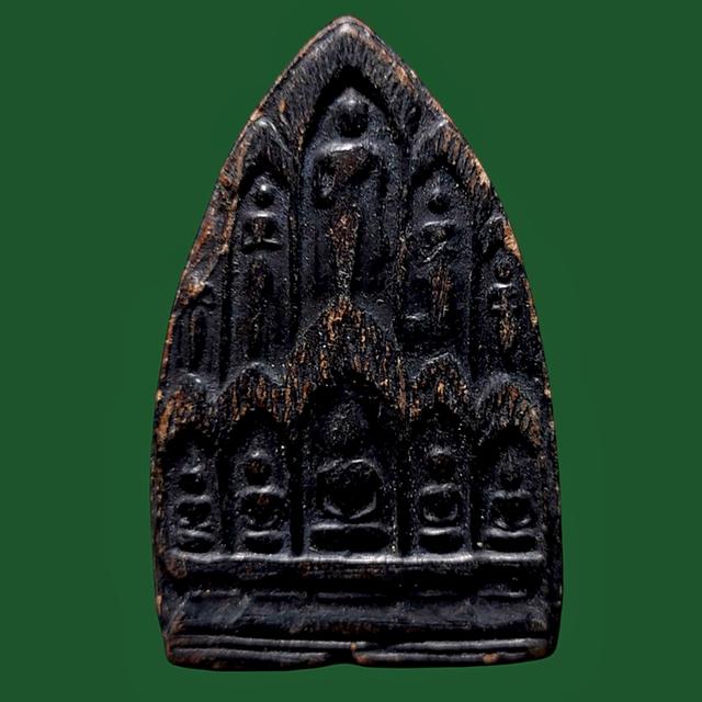 พระสิบทัศน์ เนื้อดิน หลวงพ่อเงิน วัดดอนยายหอม ยุคต้น