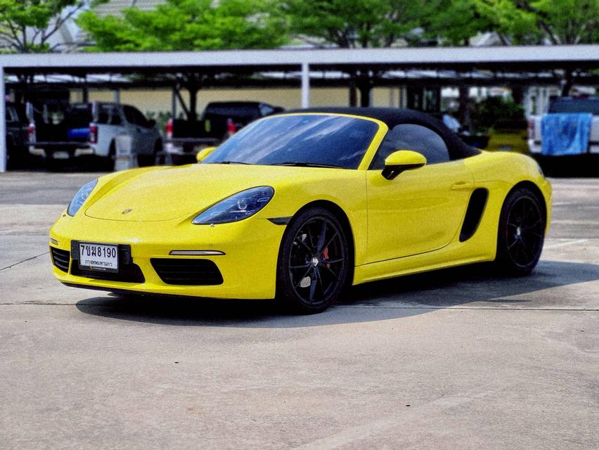 Porsche Boxster (718) ปี 2017 ไมล์ 46,xxx km.
