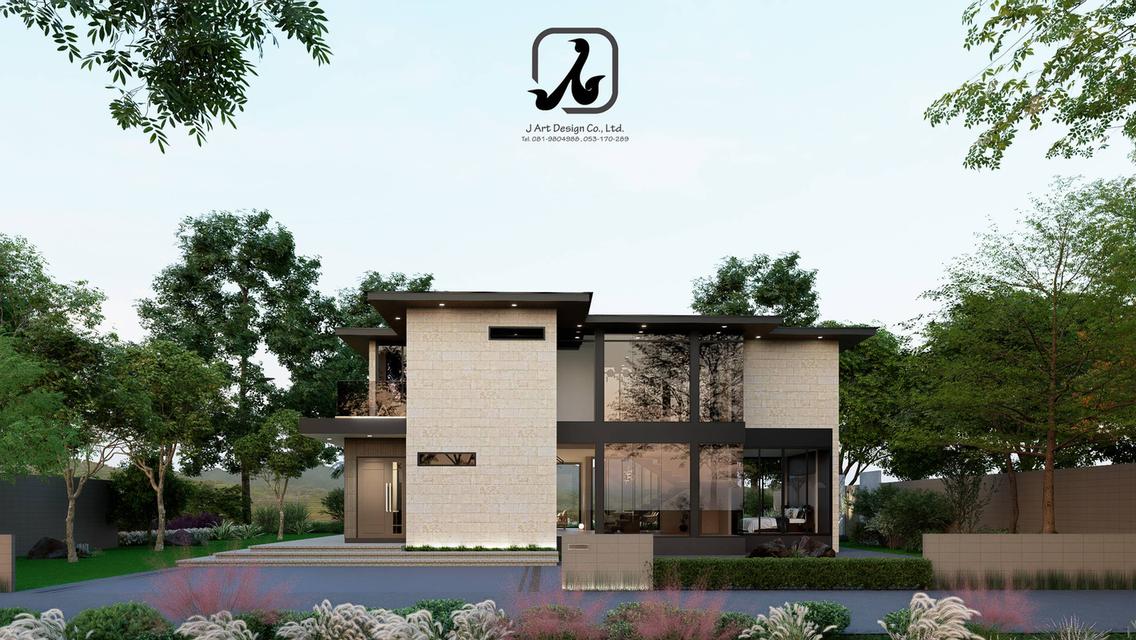 รับออกแบบและรับเหมาก่อสร้างบ้าน เชียงราย 2