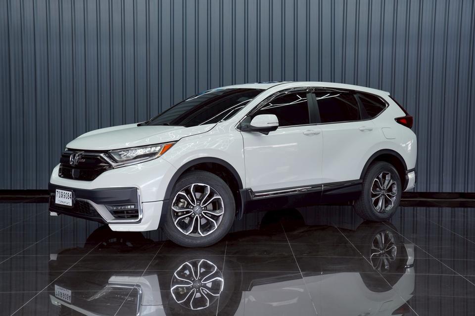 HONDA CR-V DT-EL 4WD AT ปี 2021 จด 2022 สี ขาว