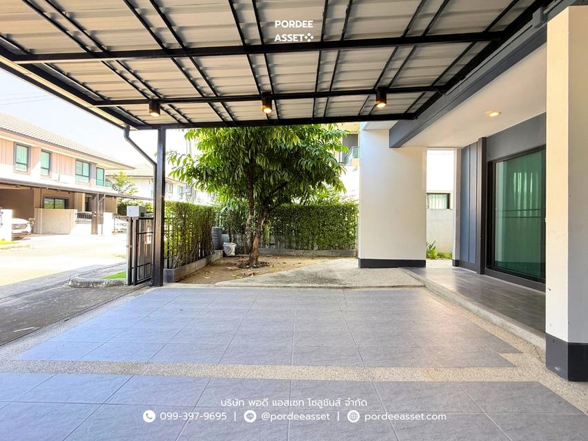 ขาย!! บ้านแฝด คณาสิริ ศาลายา-ปิ่นเกล้า ( ขนาด 35 ตร.ว.หลังบ้านไม่ชนใคร ) ซ.ถนนสำเร็จพัฒนา บางกรวย นนทบุรี : Kanasiri Salaya - Pinklao 18