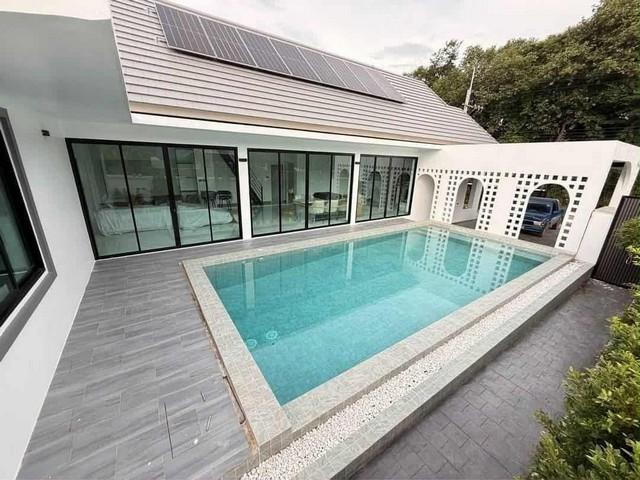 ขายบ้านชั้นเดียวพูลวิลล่า Pool Villa 143.4ตรว. 5นอน4น้ำ ราคาเริ่ม8.Xล้าน ฟรีโอน เฟอร์ของแถม แกรนด์แคนยอนหางดง ต.น้ำแพร่ 2