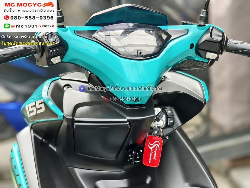 Aerox 2019 วิ่ง10000โล รถบ้านแท้มือเดียว เครื่องท่อเดิม เล่มเขียวชุดโอนครบ No1264  7