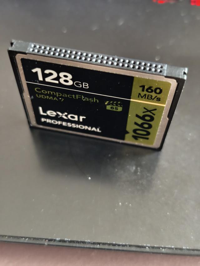 CF card การ์ด Lexar 128Gb 160 M/s Professional 1066x CompactFlash 2