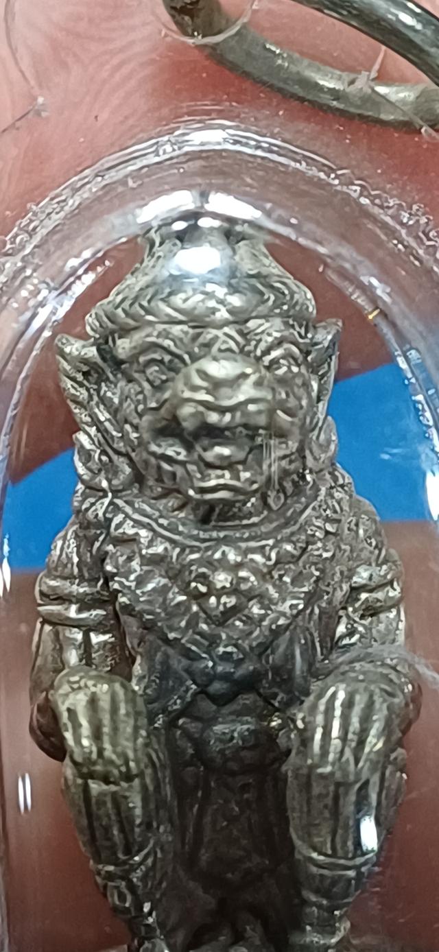 หนุมานกายสิทธิ์ เนื้อเงิน หลวงพ่อคง วัดวังสรรพรส ปี 2529 7