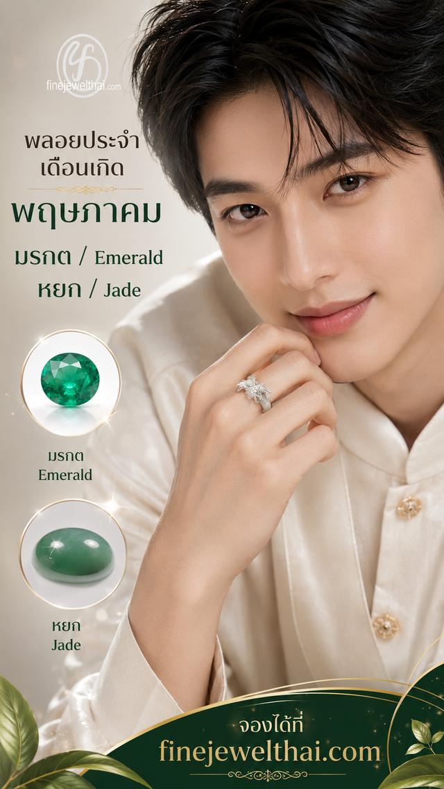 Finejewelthai เครื่องประดับพลอยแท้ เสริมมงคลประจำเดือนเกิด พลอยร่วง เริ่มต้นเม็ดละ3xxบาท