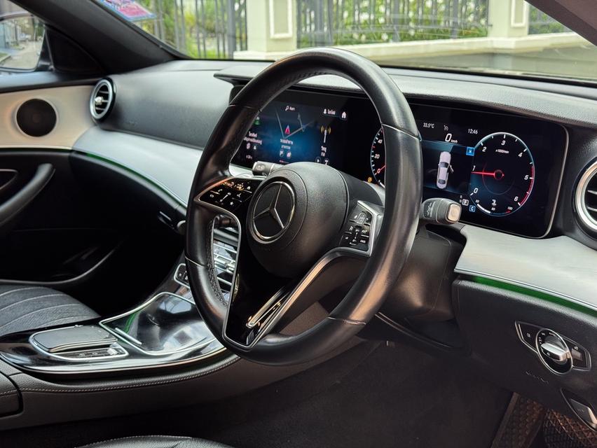 รหัสรถ AVA8135 🌈 Benz E220d AMG 2021 ดีเซลล้วน Facelift W213 8