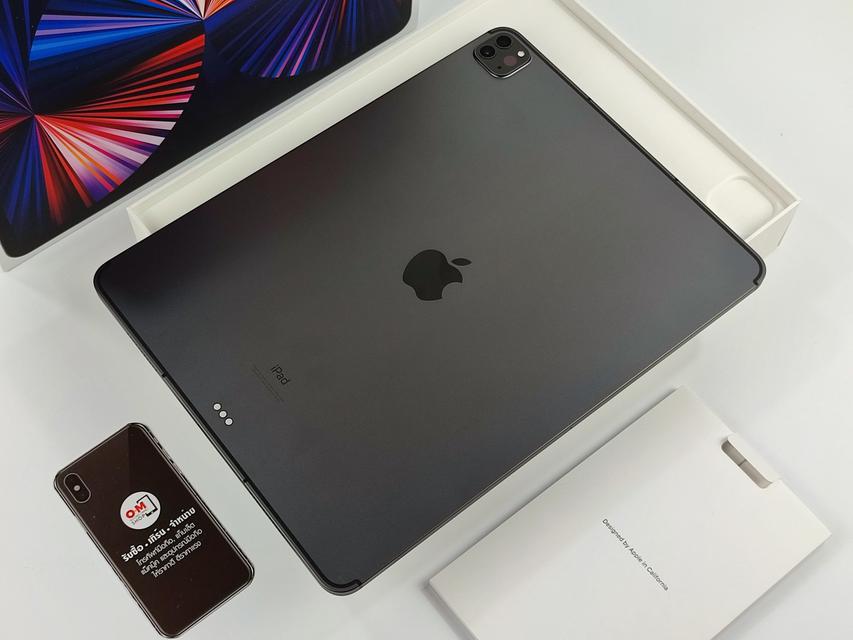 ขาย/แลก iPad Pro 12.9 Gen5 M1 128GB Cellular+Wifi ศูนย์ไทย ประกันศูนย์ Apple Care+ ถึงปี 2024 ใหม่มาก เพียง 34,900 บาท  4