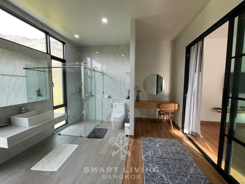 บ้านหลังที่สองในเขาใหญ่ วิวภูเขา อากาศดีตลอดปี เงียบสงบ บนทำเลถนนหลัก ใกล้กรุงเทพ 9