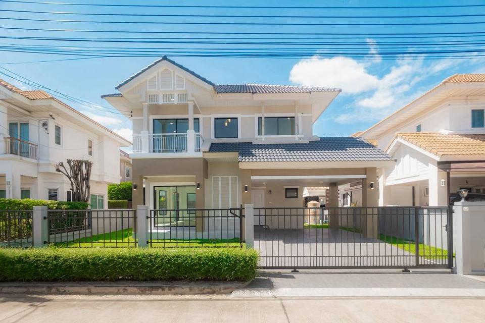 หมู่บ้านเพอร์เฟคเพลสราชพฤกษ์ เฟส1 Perfect Place  Ratchapruk  บ้านเดี่ยว 2 ชั้น ตกแต่งใหม่พร้อมอยู่ทำเลดี โครงการติดถนนราชพฤกษ์ ใกล้วงเวียนพระราม 5 1