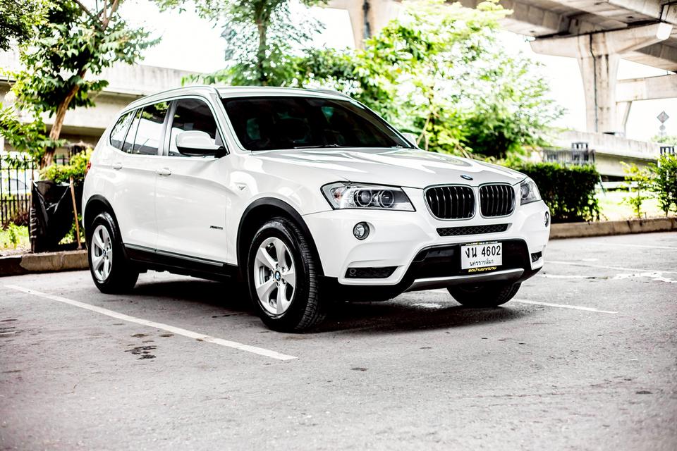 Bmw X3 XDrive20i สีขาว ปี2013 สนใจติดต่อ.099-2459121 เซลล์เอก 549,000
