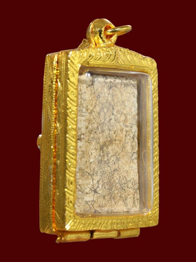 พระสมเด็จพิมพ์ใหญ่ วัดระฆังโฆสิตาราม เลี่ยมกรอบกันน้ำฝังเพชร รูปที่ 4