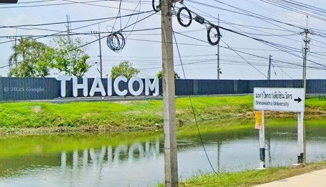 วัดบ่อเงิน 1.1 กม. หน้าติดถนน ให้เช่าที่ดินริมคลองขนาดใหญ่ 5 ไร่ หลังติดคลอง ลำโพ บ่อเงิน ลาดหลุมแก้ว 3