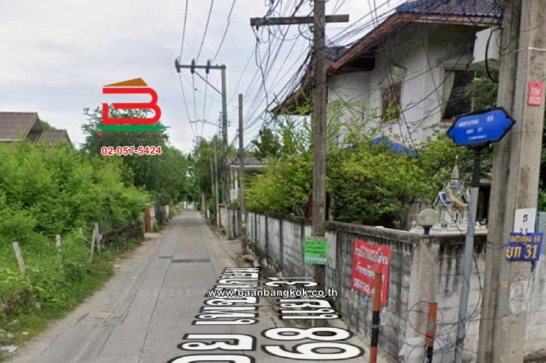 ที่ดินเปล่า (ถมแล้ว) เนื้อที่ 91 ตร.ว (ซอยเพชรเกษม 68 แยก 31) ใกล้เดอะมอลล์บางแค แขวงบางแคเหนือ เขตบางแค 11