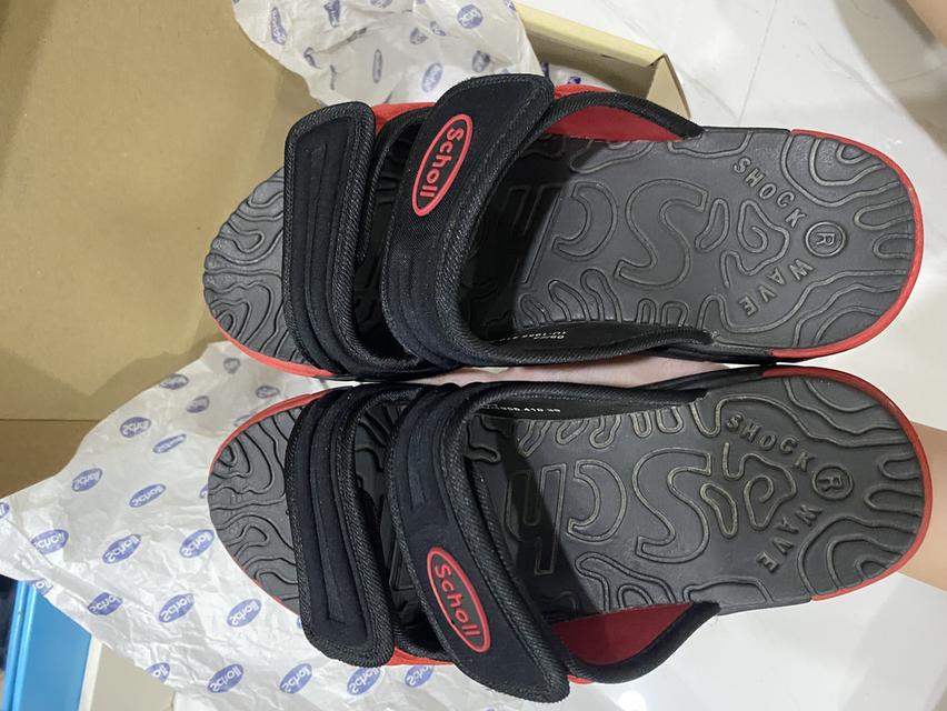 รองเท้า Scholl รุ่น Cyclone สีดำแดง รูปที่ 6
