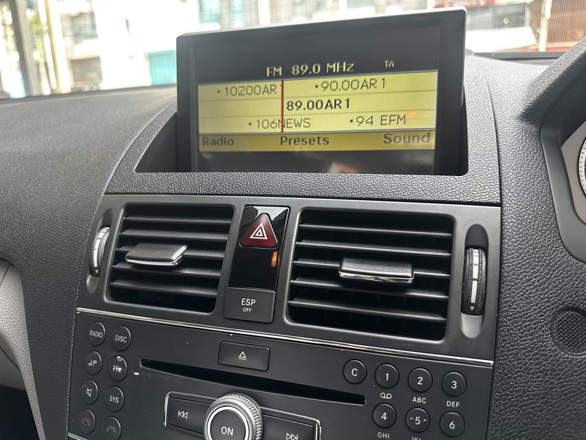MERCEDES BENZ C200 1.8 KOMPRESSOR Avantgarde (W204) ปี2008 10
