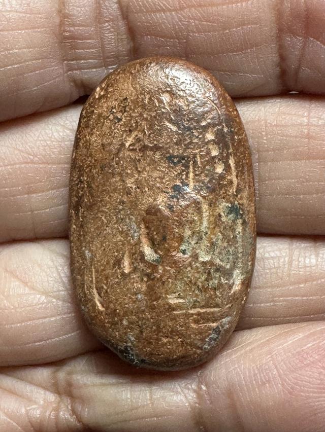 พระจุฬามณีพิมพ์นิยมหน้าฤาษ๊หลังนาง ผ่านการใช้