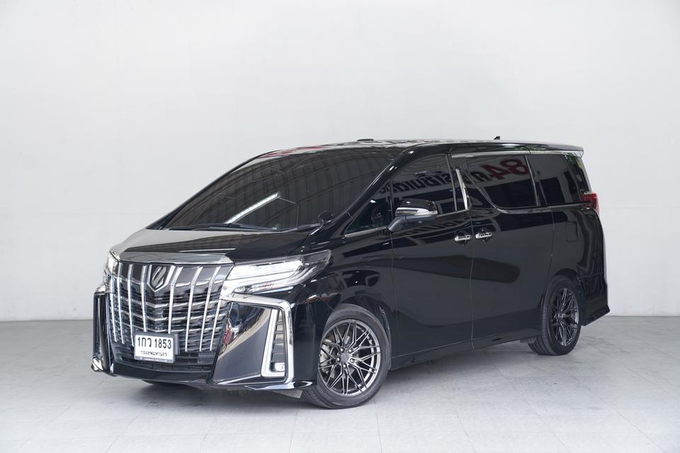 TOYOTA ALPHARD 2.5S C PACKAGE AT ปี 2018 สีดำ