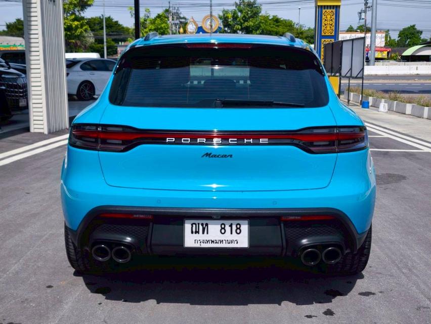 รหัสรถ KPV818 2022 PORSCHE MACAN 2.0 Minor Change สี Miami blue 17