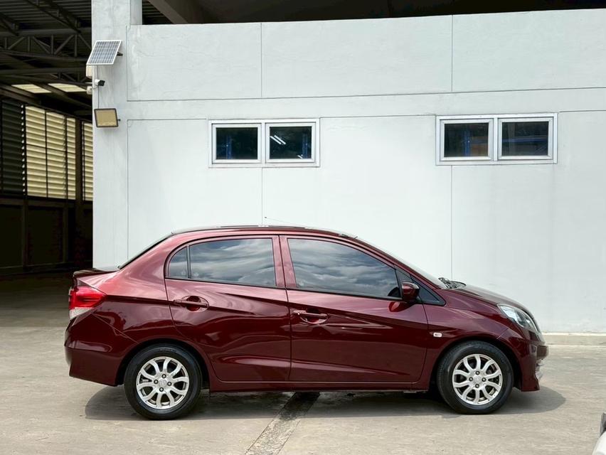 HONDA BRIO AMAZE 1.2V TOP 2013 สีแดง มือเดียวป้ายแดง 3