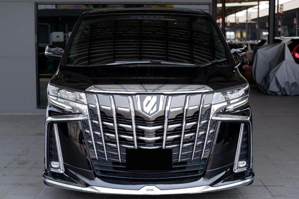 Toyota Alphard 2.5 SC Package 2022 สีดำ มือเดียวไมล์น้อย สีเดิมทั้งคัน รูปที่ 2
