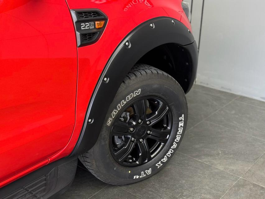 FORD RANGER, 2.2 XL+ โฉม HI-RIDER OPEN CAB สีแดง เกียร์ธรรมดา เครื่องดีเซล ปี2021จด2022🚀🚀ไมล์แท้ 91,378 km.✅️✅ รๅคๅ 378,000 บาท✅✅ ผ่อน 7,xxx บาท 72 รูปที่ 18