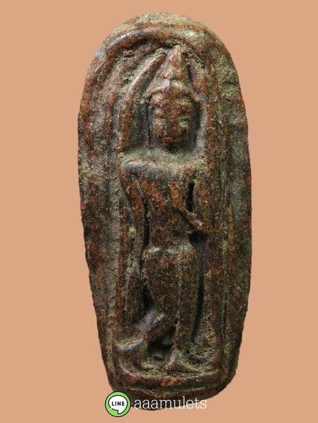 พระลีลาเม็ดขนุน กำแพงเพชร เนื้อดิน