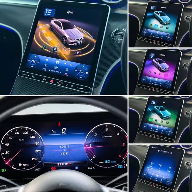 Mercedes-Benz C220d ดีเซล Avantgarde (W206) โฉมปัจจุบัน ปี 2023 ใช้งาน 8 หมื่นโล ประวัติครบ รูปที่ 17