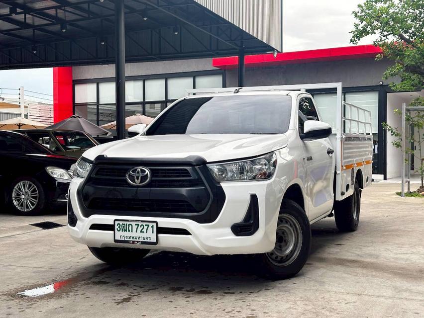 ขายรถ Toyota Hilux Revo 2.4 Single Cab Entry Pickup ปี 2022 สีขาว เกียร์ธรรมดา