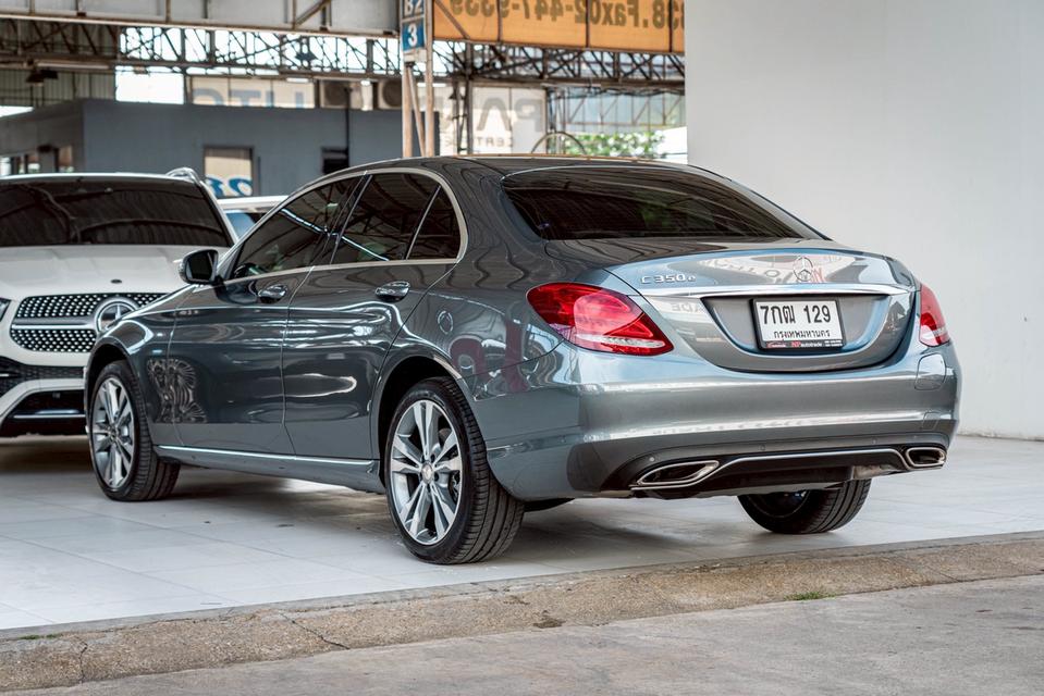 รหัสรถ NP129 รุ่นรถ : BENZ C350e AVANTGARDEปีรถ : 2018 รูปย่อยที่ 4
