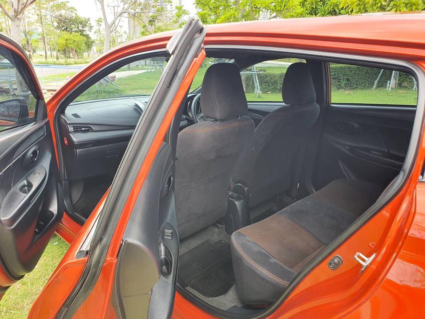 Toyota Yaris Eco 1.2E ออโต้ ปี2017 สีส้ม รถมือ1 4