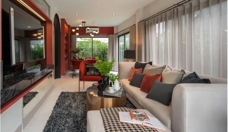 บ้านแฝดสไตล์โมเดิร์น 4 ห้องนอน 4 ห้องน้ำ ใน เวนิว ไอดี พระราม 5 2
