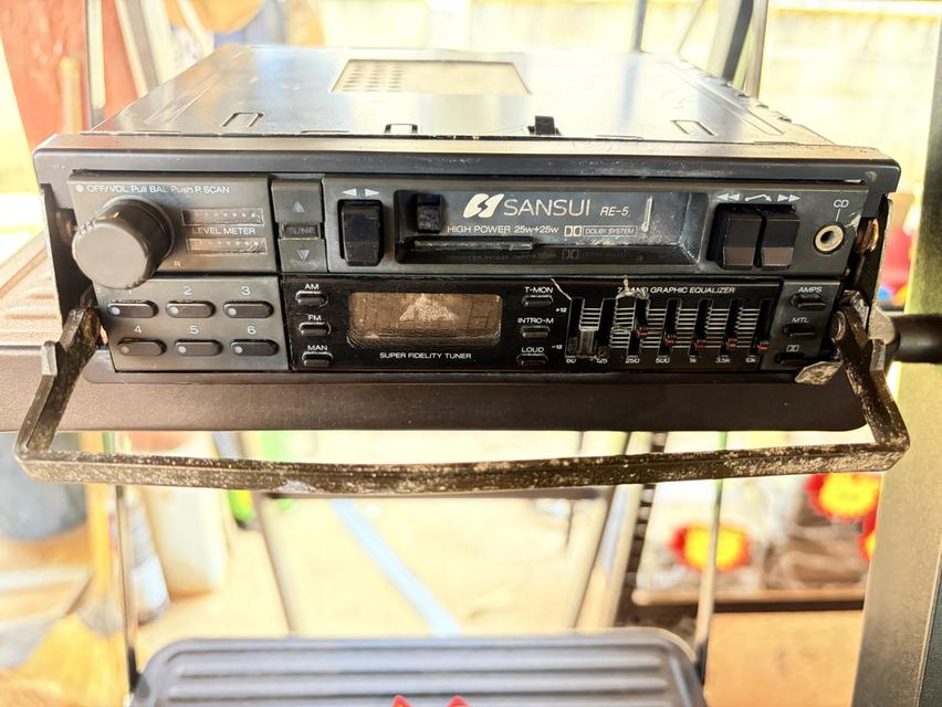 ลำโพงติดรถยนต์ หน้าจอเครื่องเล่นวิทยุ ปรีแอม พาเวอร์ รูปที่ 2