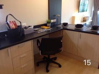 ห้อง28 ตรม. ใกล้สุวรรณภูมิ แต่งสวย พร้อมอยู่ ให้เช่า 10,000 081-3755244 7